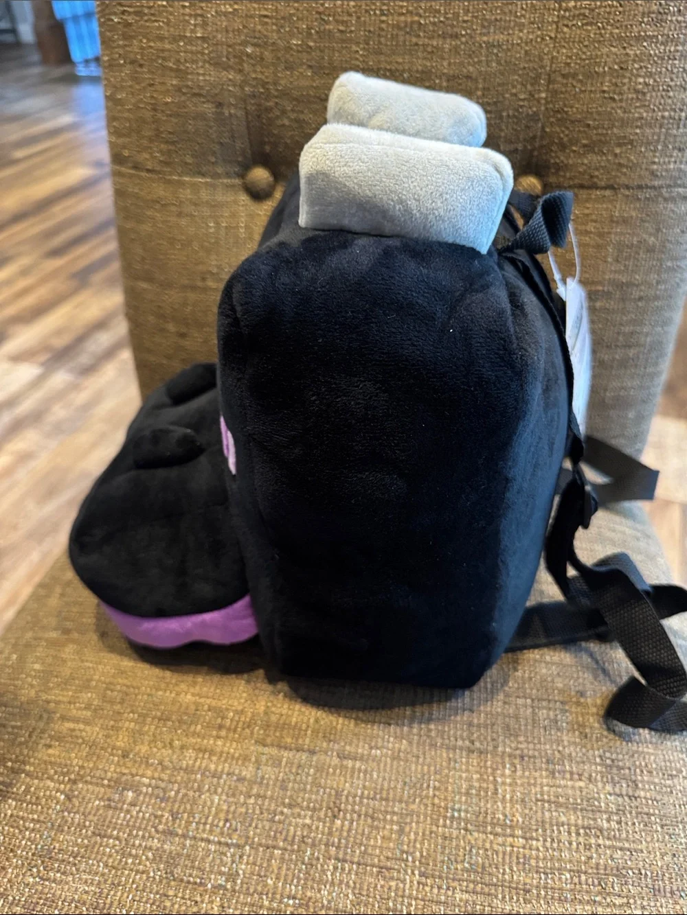 Minecraft ender dragon plush backpack NWT